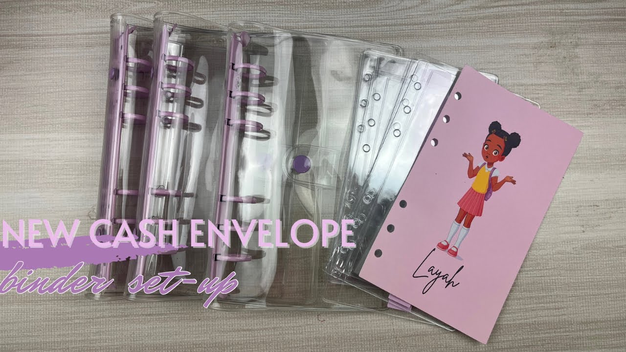 New Cash Envelope Binder | Setting up my daughter’s binder