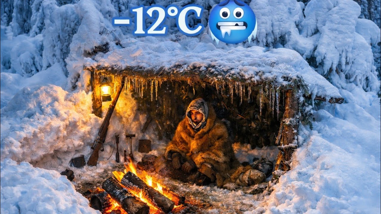 Warm Winter Life | Alone in Extreme Snow