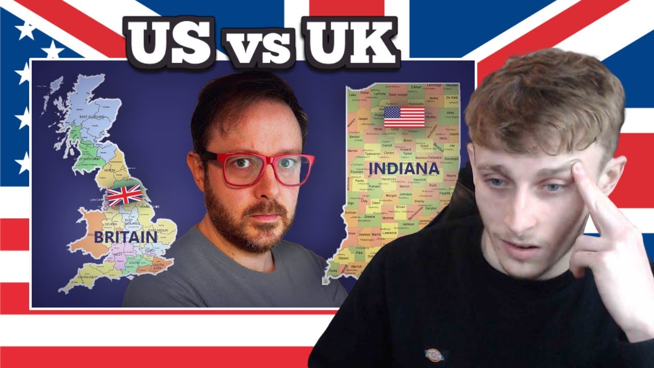 British Guy Reacting to How Different Are British and American Counties?