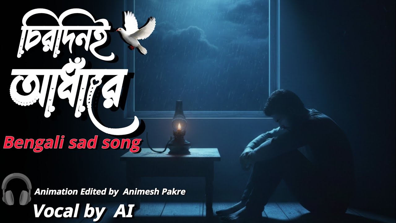চিরদিনই আধাঁরে | Emotional Bengali Sad Song 2026 | Heart Touching Love Song | Official Music Video