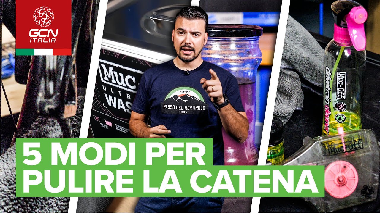 5 modi diversi per pulire la catena | Manutenzione base per bici da strada