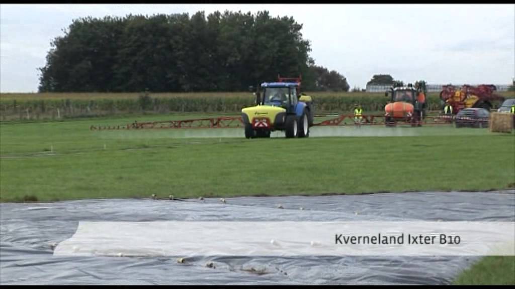 Demonstratie gedragen spuittoestellen