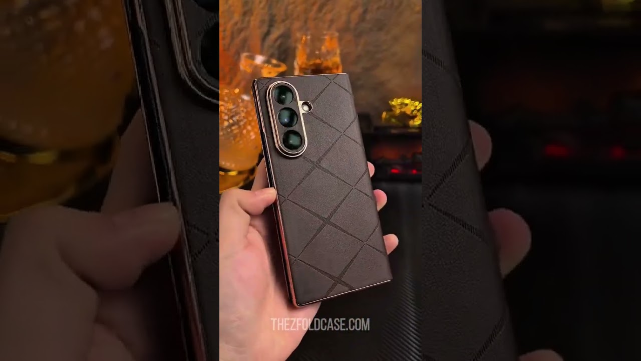 Best Samsung Galaxy Z Fold 7 Leather Slim Case