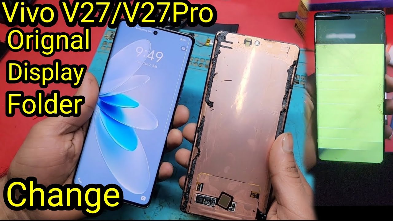 Vivo V27/27 Pro Orignal folder display change #v27pro display #vivo#Orignal folder#display#restore