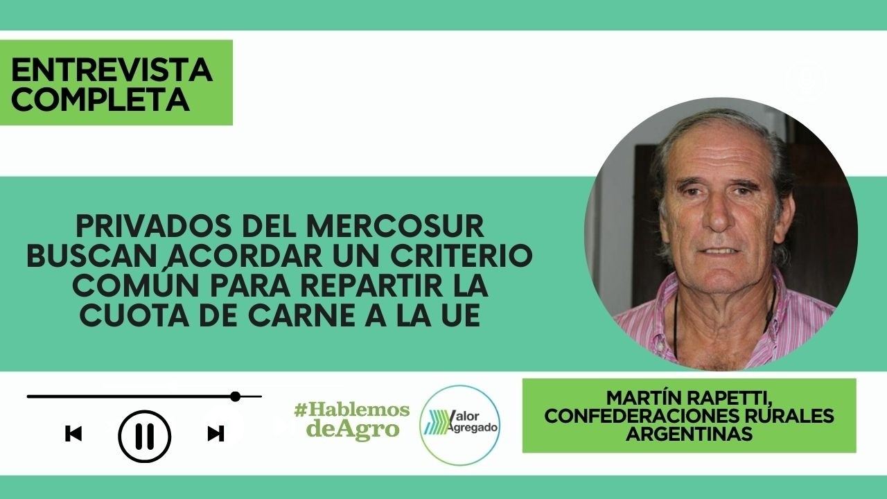 Martín Rapetti, Confederaciones Rurales Argentinas