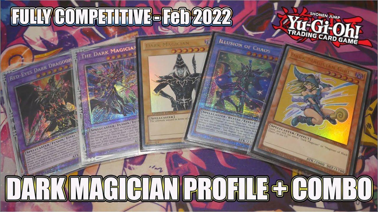 YUGIOH Competitive Dark Magician Profile + 1 card combos DM BEST DECK!