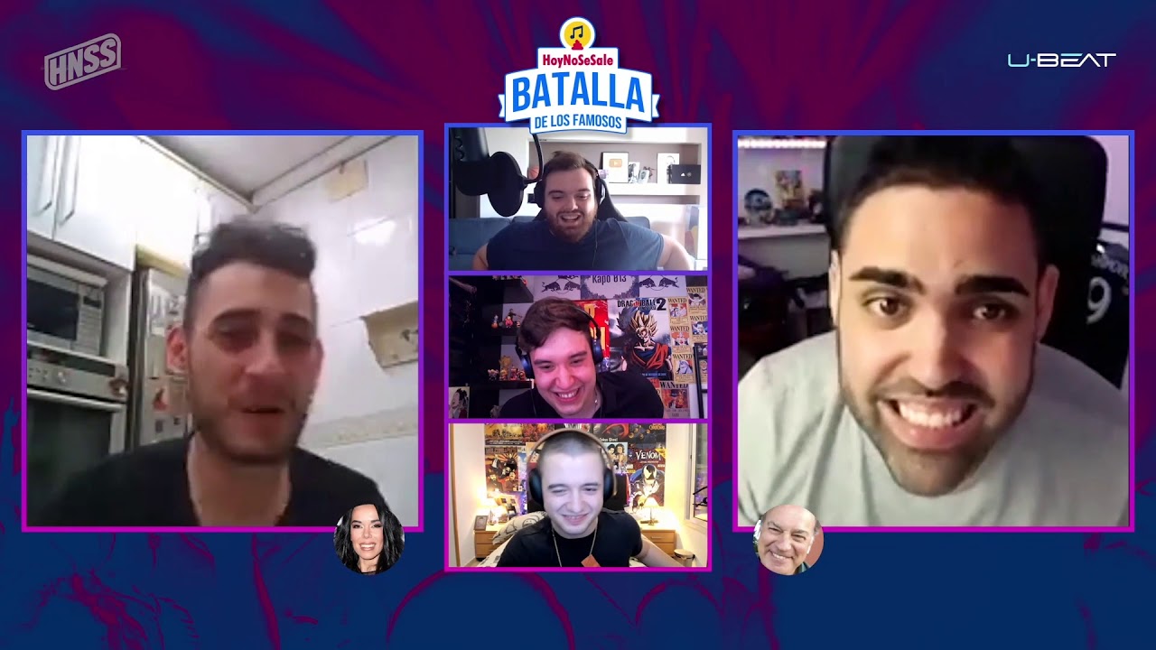 HOY NO SE SALE - Blon y Mowlihawk en LA BATALLA DE LOS FAMOSOS #HNSSToteKing