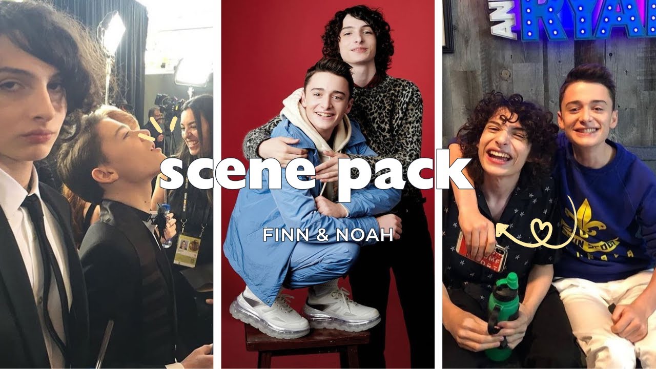 NOAH SCHNAPP & FINN WOLFHARD SCNÈNE PACK