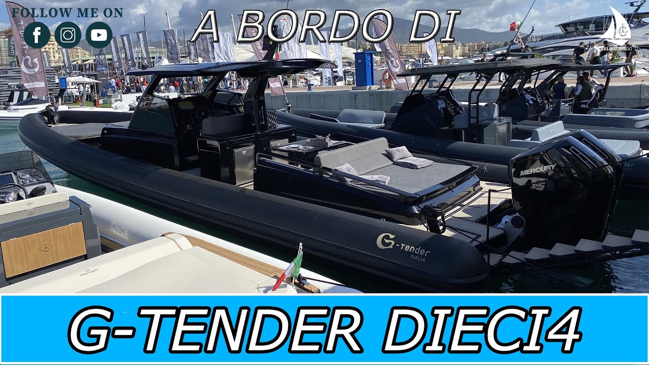 A bordo di G tender DIECI4