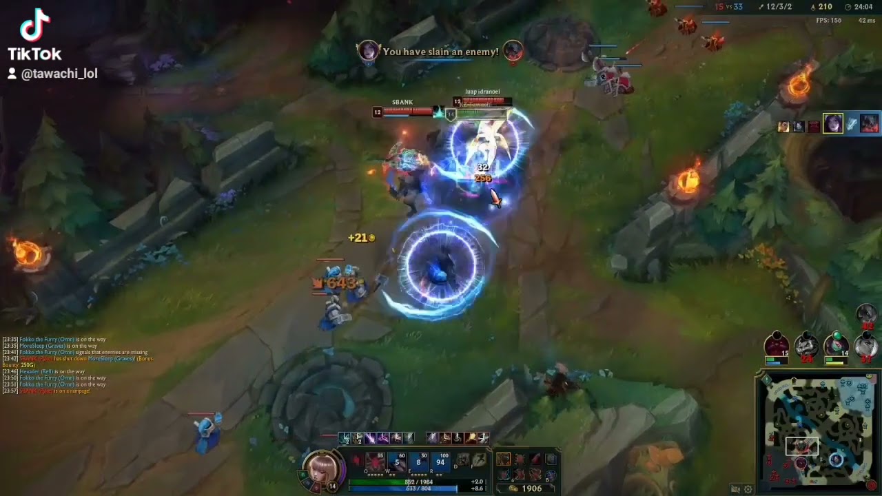 1v3 Kai sa outplay in challenger #leagueoflegends #lolchallenger #kaisa kaisa #adc