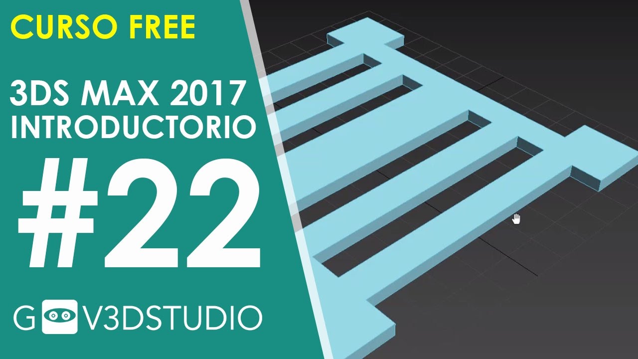 Aprende 3ds Max 2017 desde Cero 22 Edición de objetos Bidimensionales