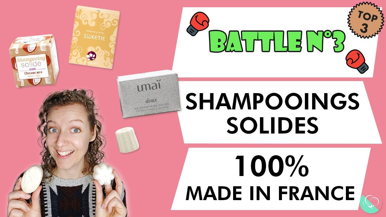 BATTLE N°3 : Shampoings solides Umaï, Pachamamaï et Lamazuna - Mon Top 3 ! 🌿🤩