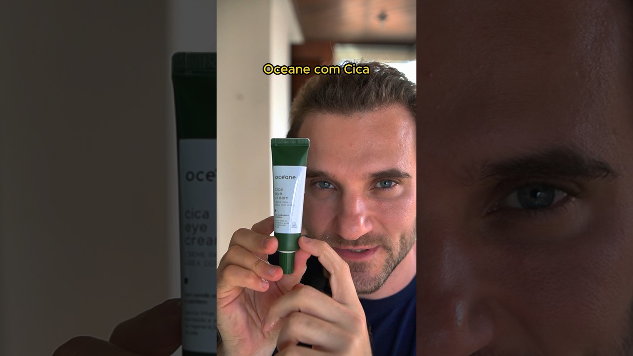 Oceane cica creme area de olhos - dermatologista explica