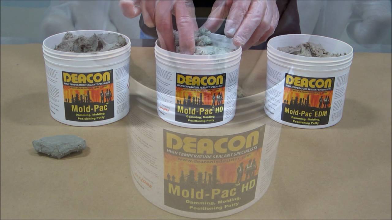 Deacon Mold Pac: 3 Different Consistencies