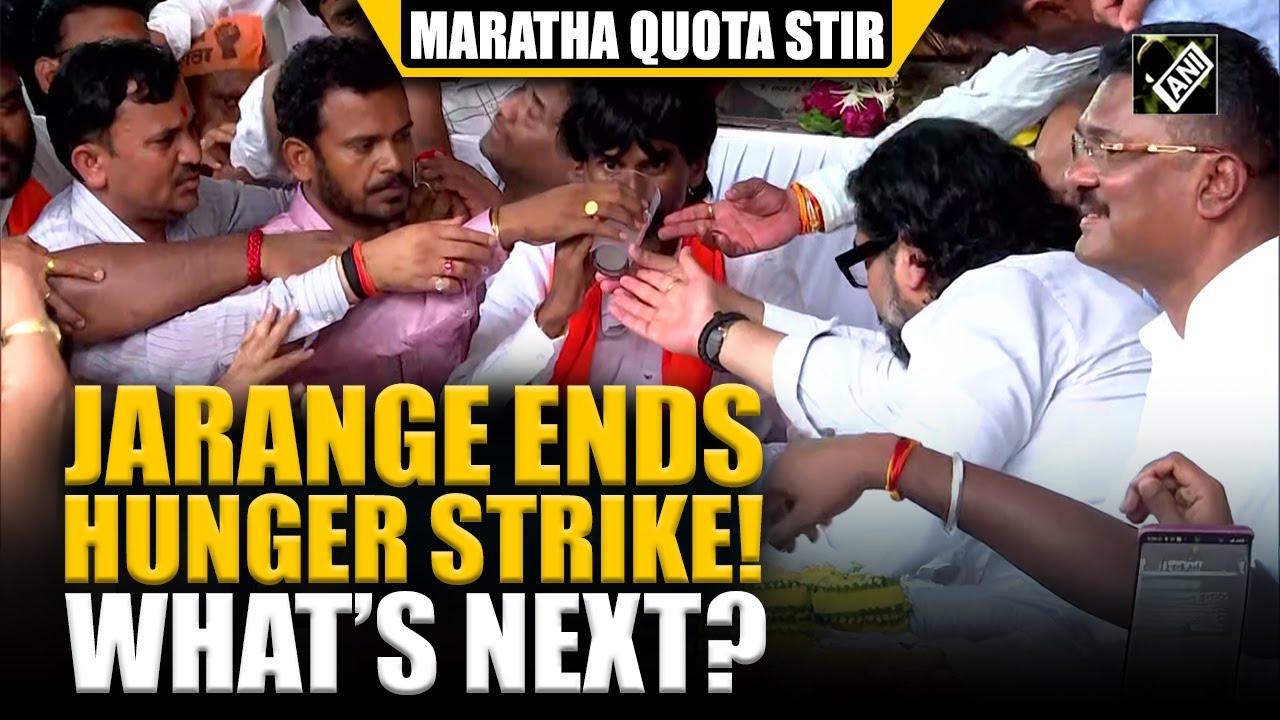 Maratha quota stir: Manoj Jarange ends hunger strike as Maha govt accepts key demands after standoff
