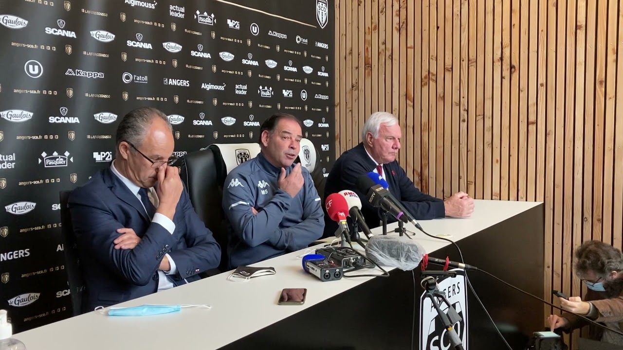 Stéphane Moulin annonce son départ d'Angers Sco