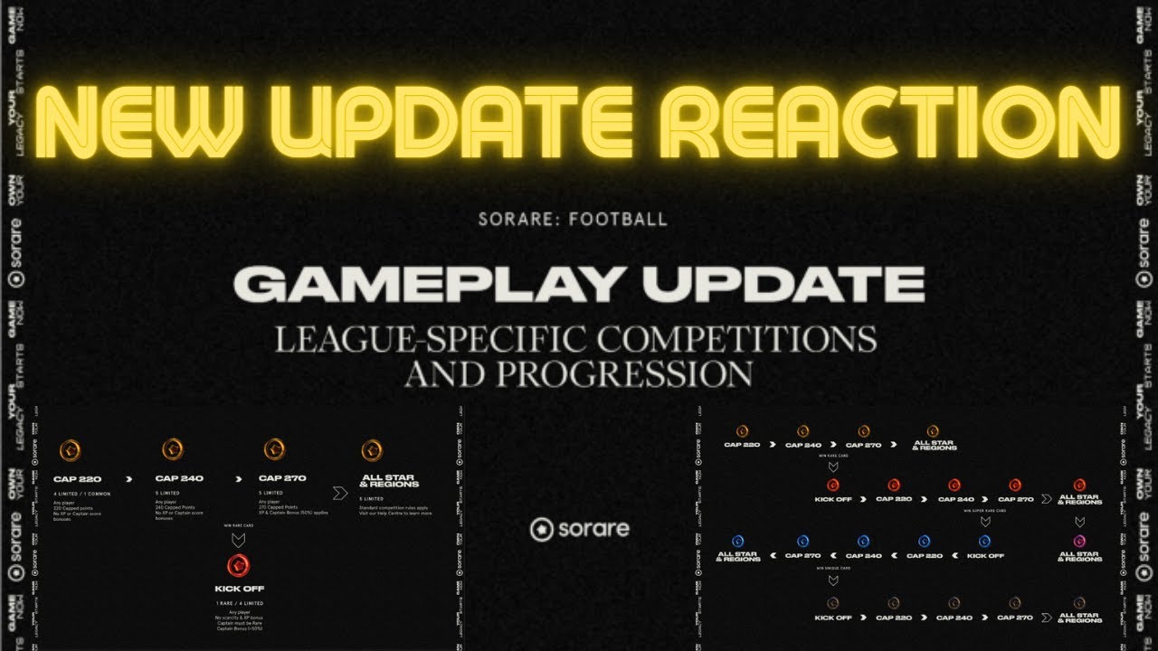New Sorare Gameplay Update Reaction