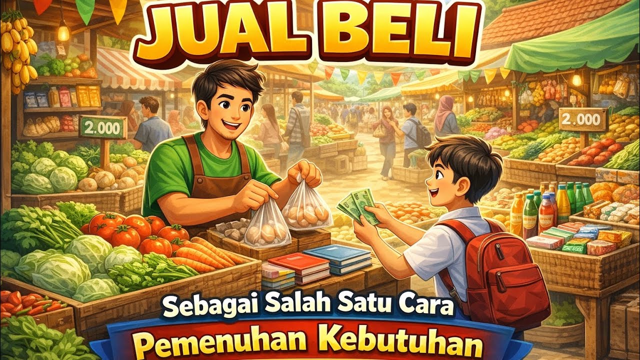 JUAL BELI SEBAGAI SALAH SATU CARA PEMENUHAN KEBUTUHAN | IPAS Kelas 4 SD Bab 7