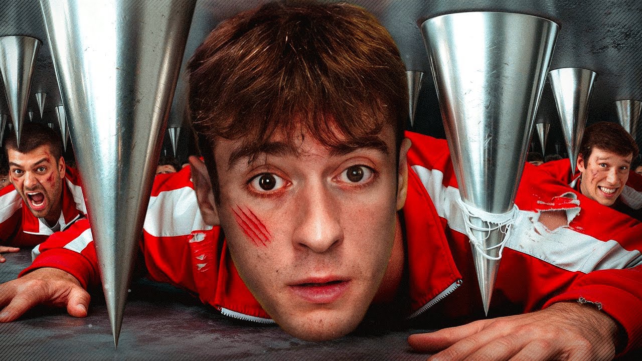 REAGISCO a 100 PERSONE VS la TRAPPOLA più GRANDE del MONDO di MRBEAST!!