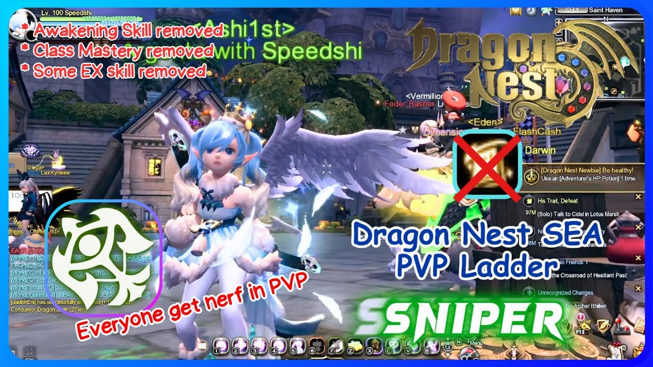 Снайперская лестница PVP | Dragon Nest SEA #A39