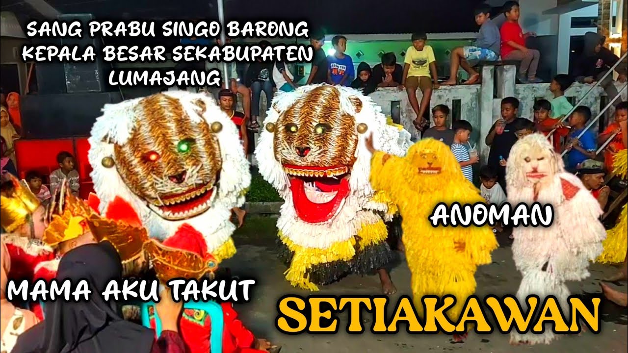 MAS NANDA FUL NDALANGI SANG PRABU SINGO BARONG REYOG SETIAKAWAN TERBARU|JATIGONO LUMAJANG