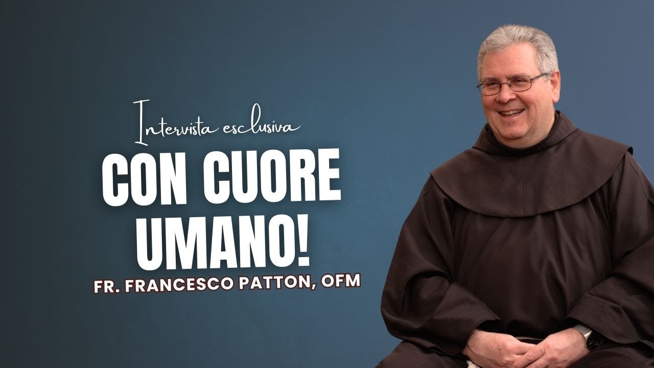 With a human heart! Francesco Patton, 9 years as Custos (Turn on subtitles)