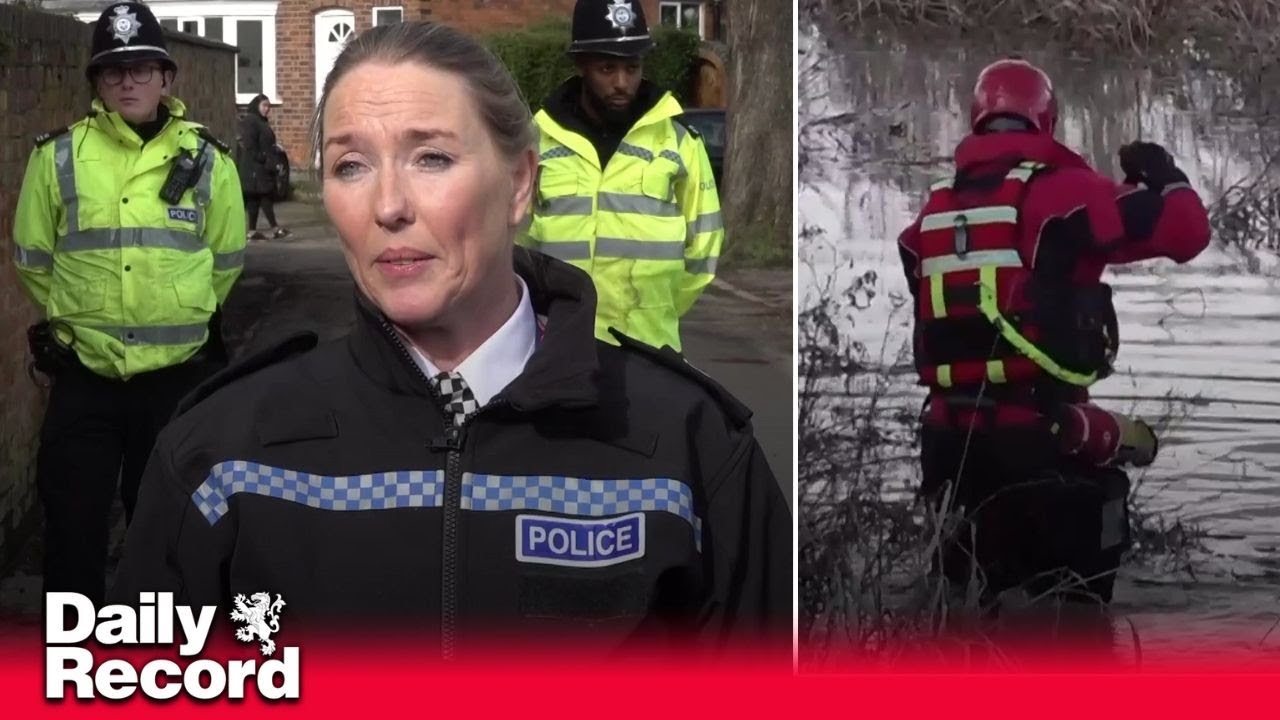 Father tried to rescue toddler who fell into Leicester river, confirm police