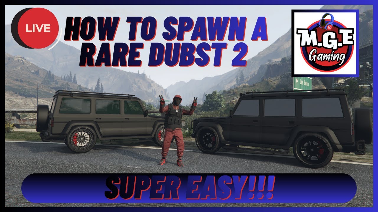 HOW TO SPAWN IN A RARE DUBSTA 2.#gtaonline