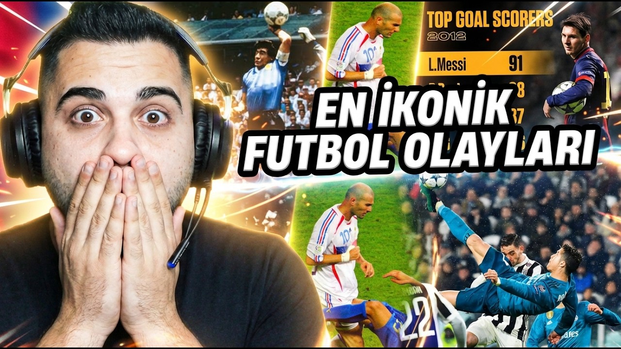 Tarihin En İkonik Futbol Olayı Hangisi? En Unutulmaz Futbol Anları! Ekiple Seçtik! 🔥