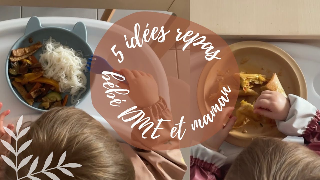 5 idées de recettes pour bébé en DME et pour maman