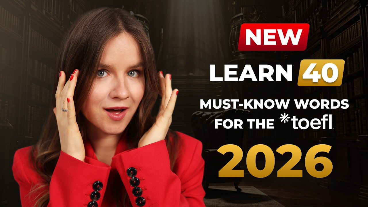 Наберите 5+ баллов на TOEFL | 40 сложных слов за 15 минут (Биология)