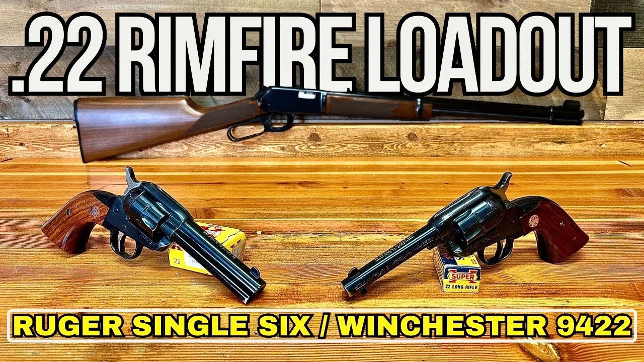 CGR Ranger Roundup Cowboy Action “Plinking” / Winchester 9422 / 50th Anniversary Ruger Single Six