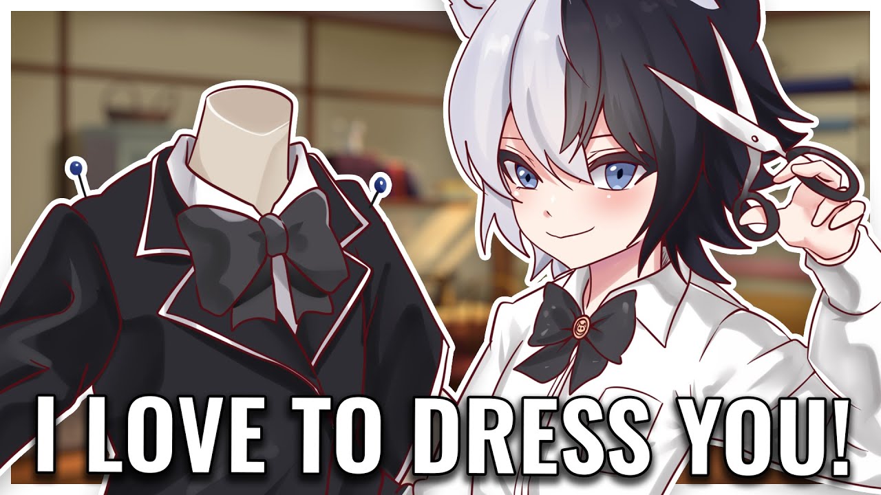 Femboy Tailor Takes Your Measurements For A Custom Outfit ASMR 🧵