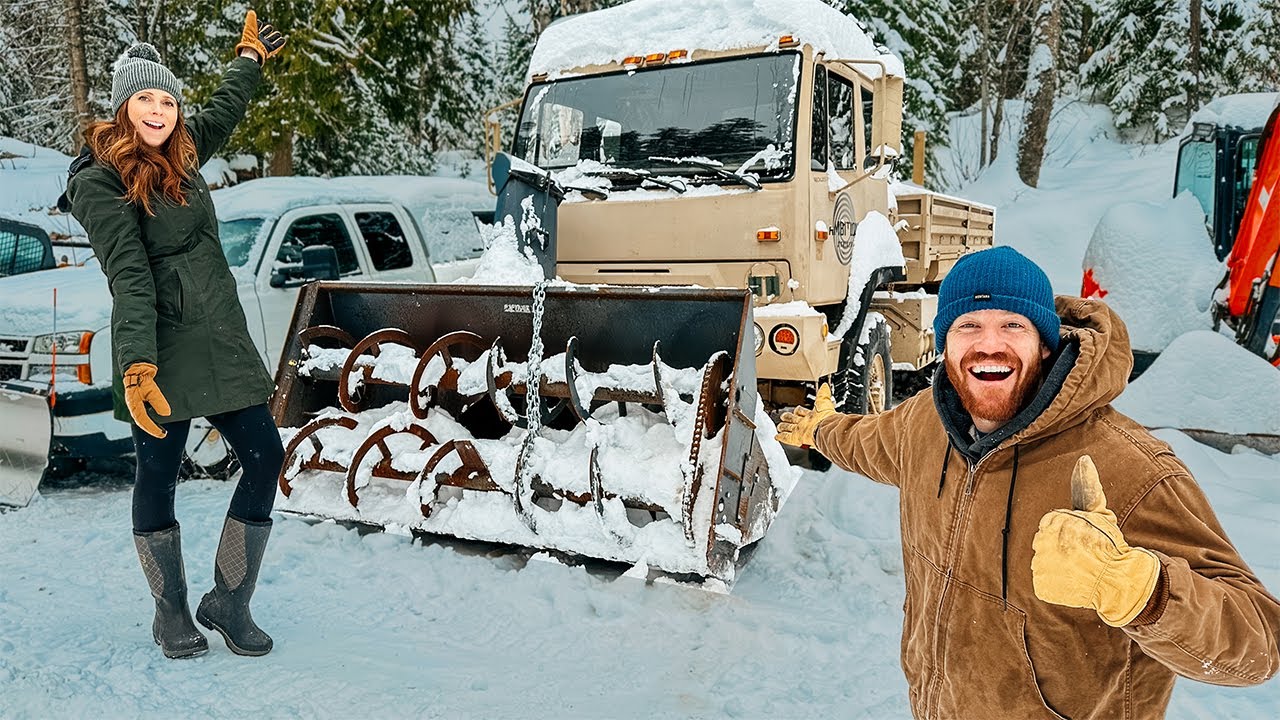 Building The ULTIMATE SNOW BLOWER | P1