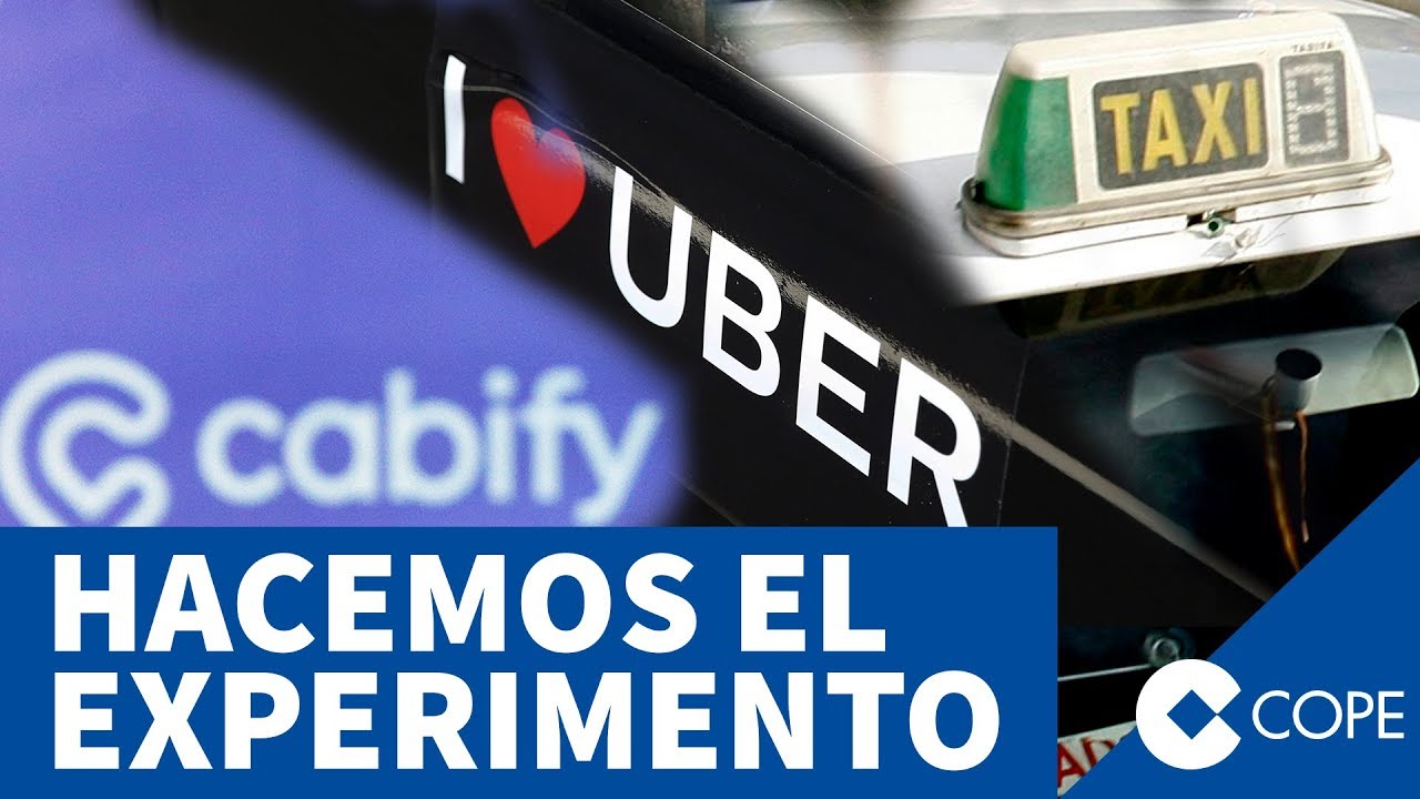 Uber, Cabify o taxi: &iquest;cu&aacute;l es el m&aacute;s r&aacute;pido y barato?