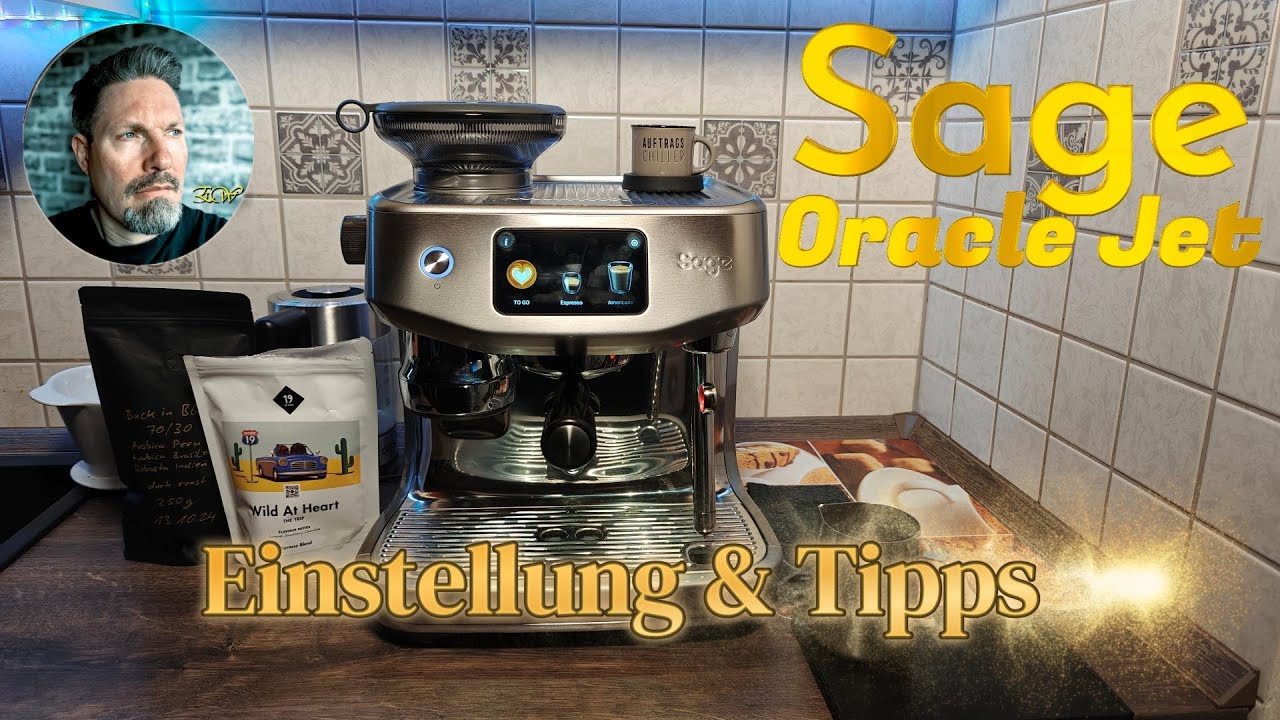 Sage Oracle Jet: Einstellung und Tipps zum neuen Siebträger