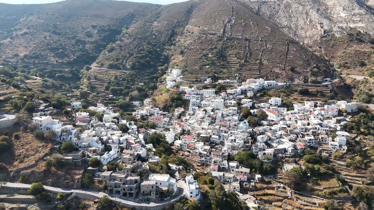KORONOS VILLAGE NAXOS OCTOBER 2024 (4K)