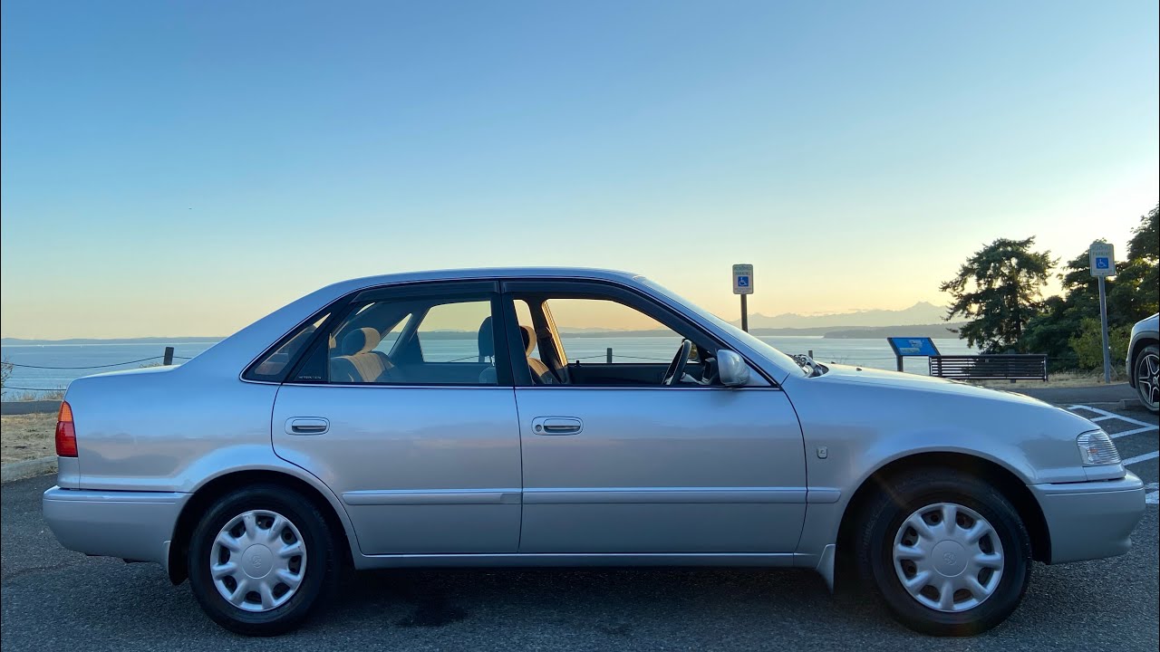 1997 Toyota Corolla Sprinter 100, 1.5L  5A engine RHD JDM