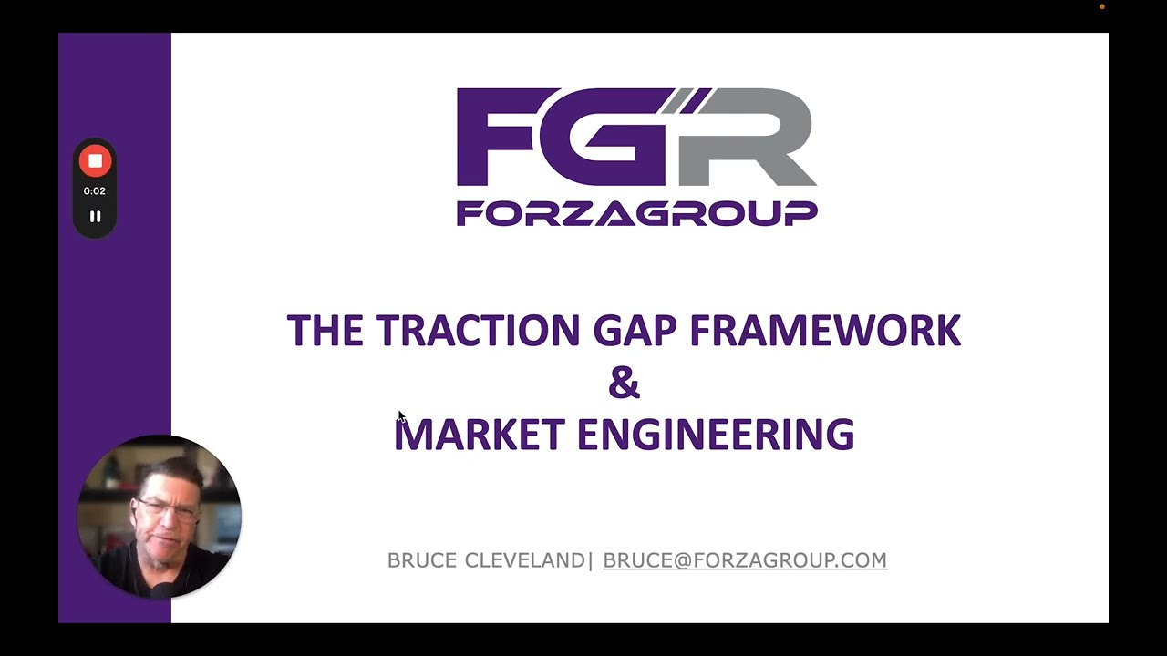 The Traction Gap Framework & Market Engineering