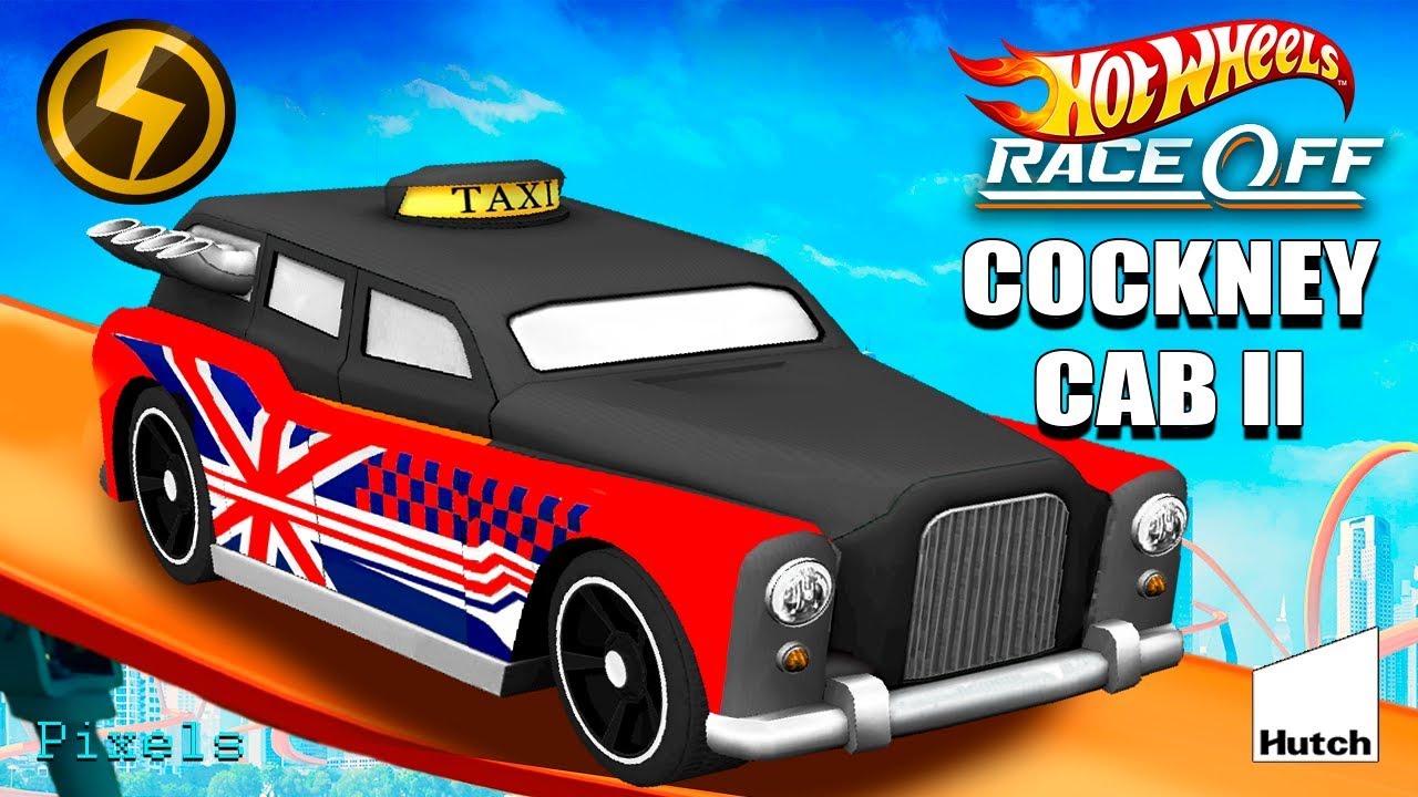 Hot Wheels Race Off - Cockney Cab II Supercharged