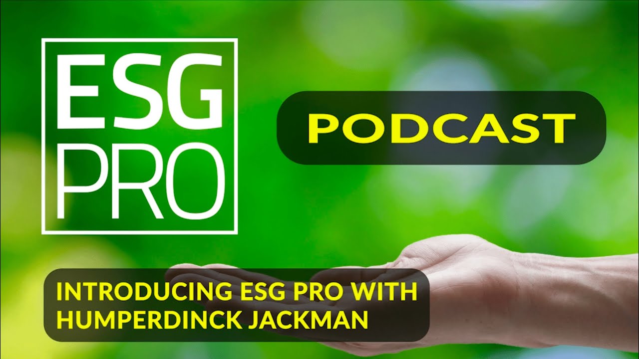 Introducing ESG PRO Limited, Global ESG and Sustainability Consultants