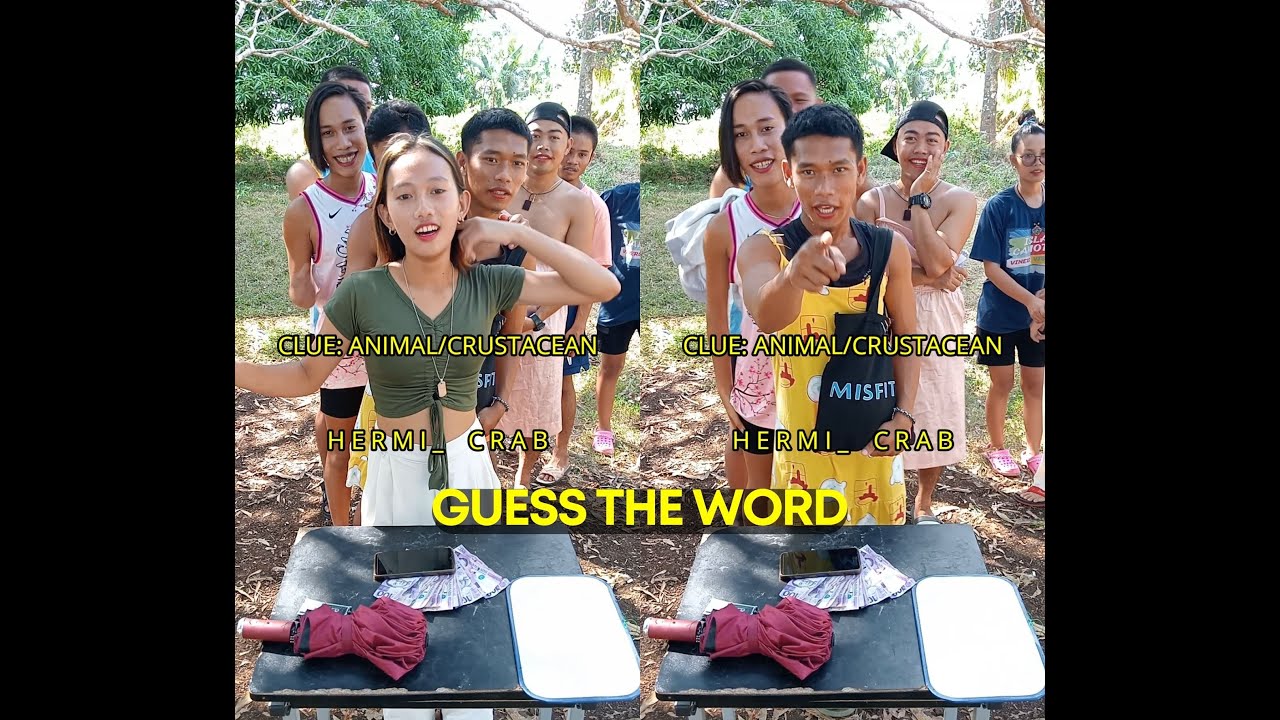 Ang hirap naman ng huling word huhu,, Guess the Word part ambot haha #islacamotesvibes