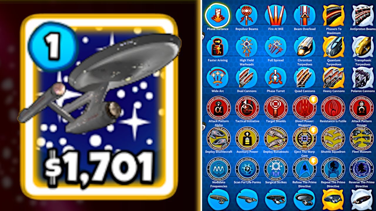The STARSHIP Enterprise Tower Has 42 UPGRADES! (Bloons TD 6)