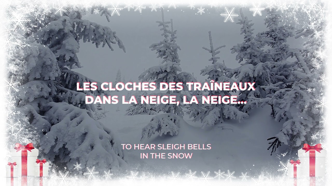 The Drifters - White Christmas ft. Clyde McPhatter & Bill Pinckney (Traduction/Paroles en fran&ccedil;ais)