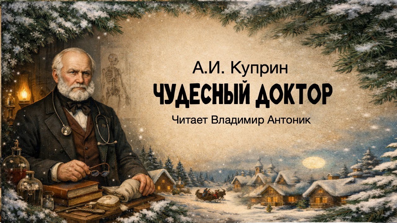 &laquo;Чудесный доктор&raquo;. А.И. Куприн. Аудиокнига. Читает Владимир Антоник.