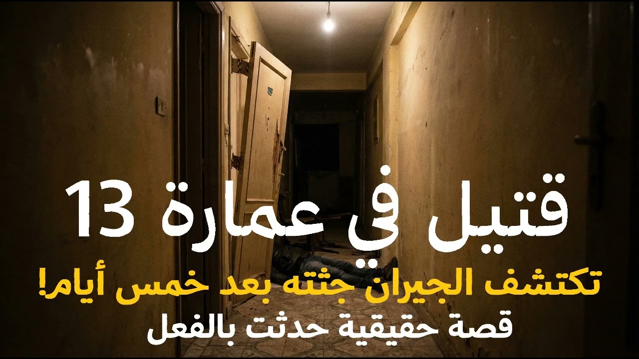 قصة حقيقية رجل بأسيوط يقدم بلاغ بوجود قتيل في عمارة 13 وتكتشف الجيران جثته بعد خمس ايام ويتم التحقيق