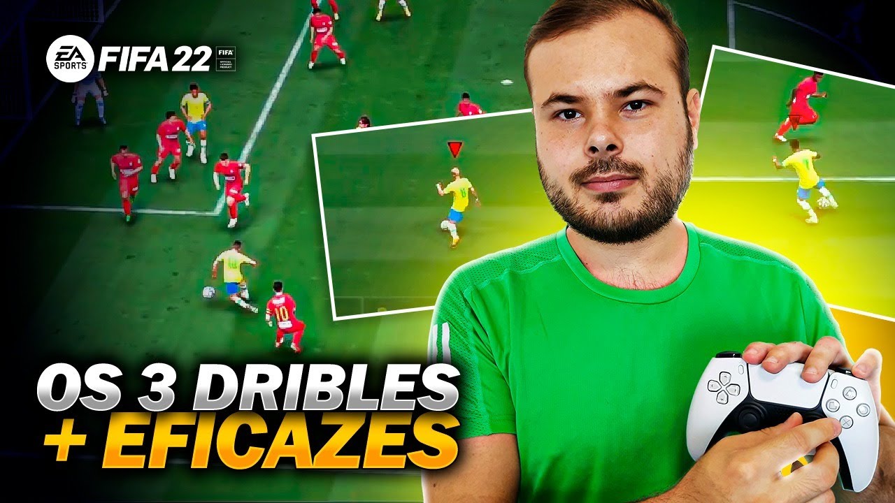 FIFA 22 | ⭐ TUTORIAL DRIBLES F&Aacute;CEIS E EFICAZES ⭐