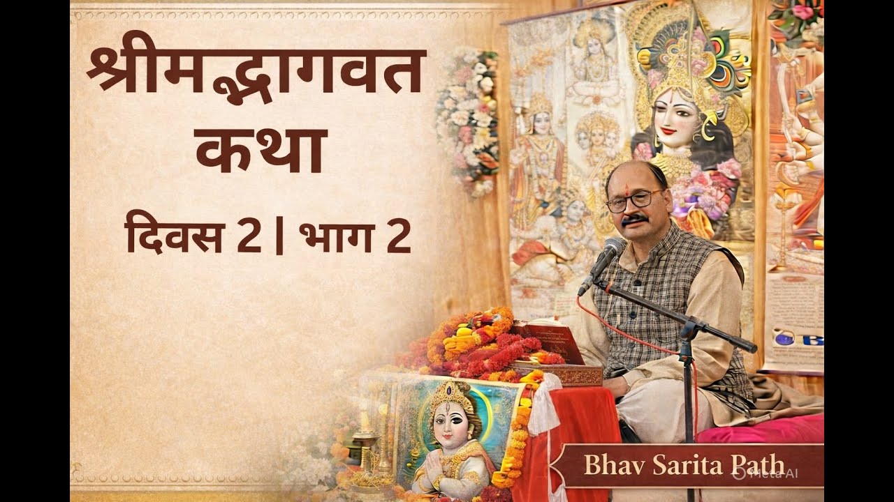 श्रीमद्भागवत महापुराण कथा | दिवस 2 (भाग 2)