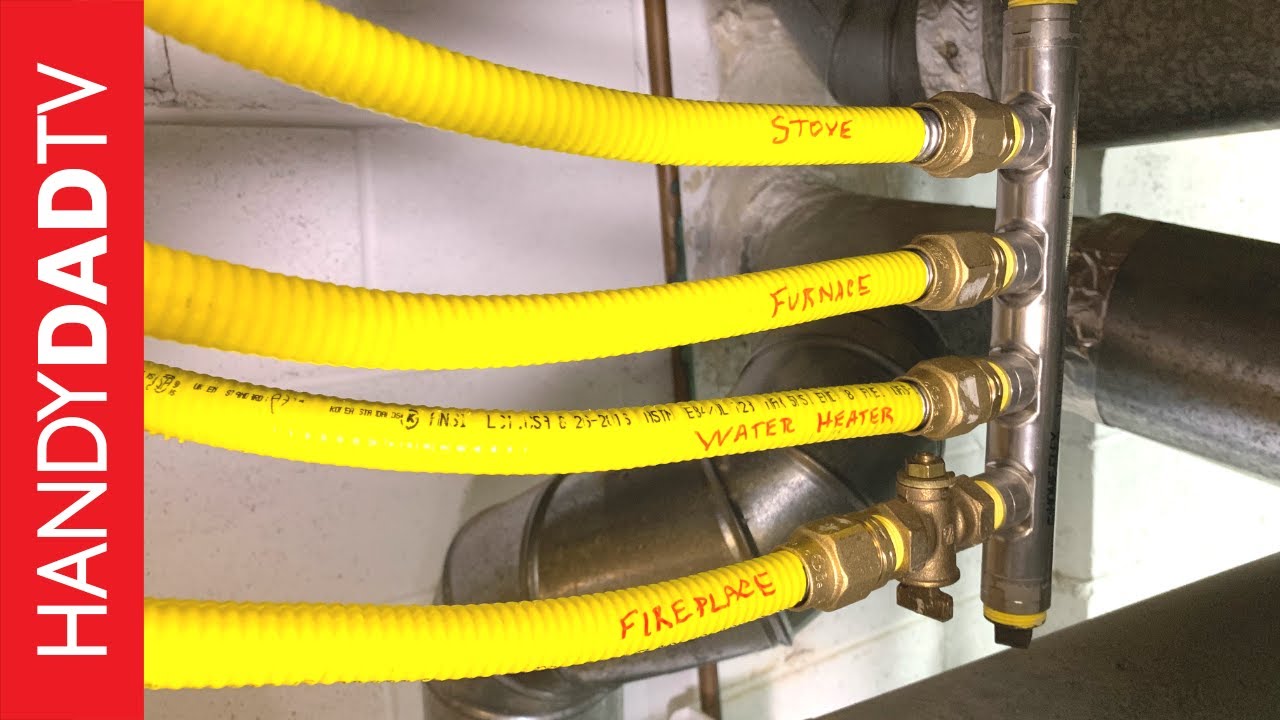 DIY Fireplace Installation - Natural Gas Line