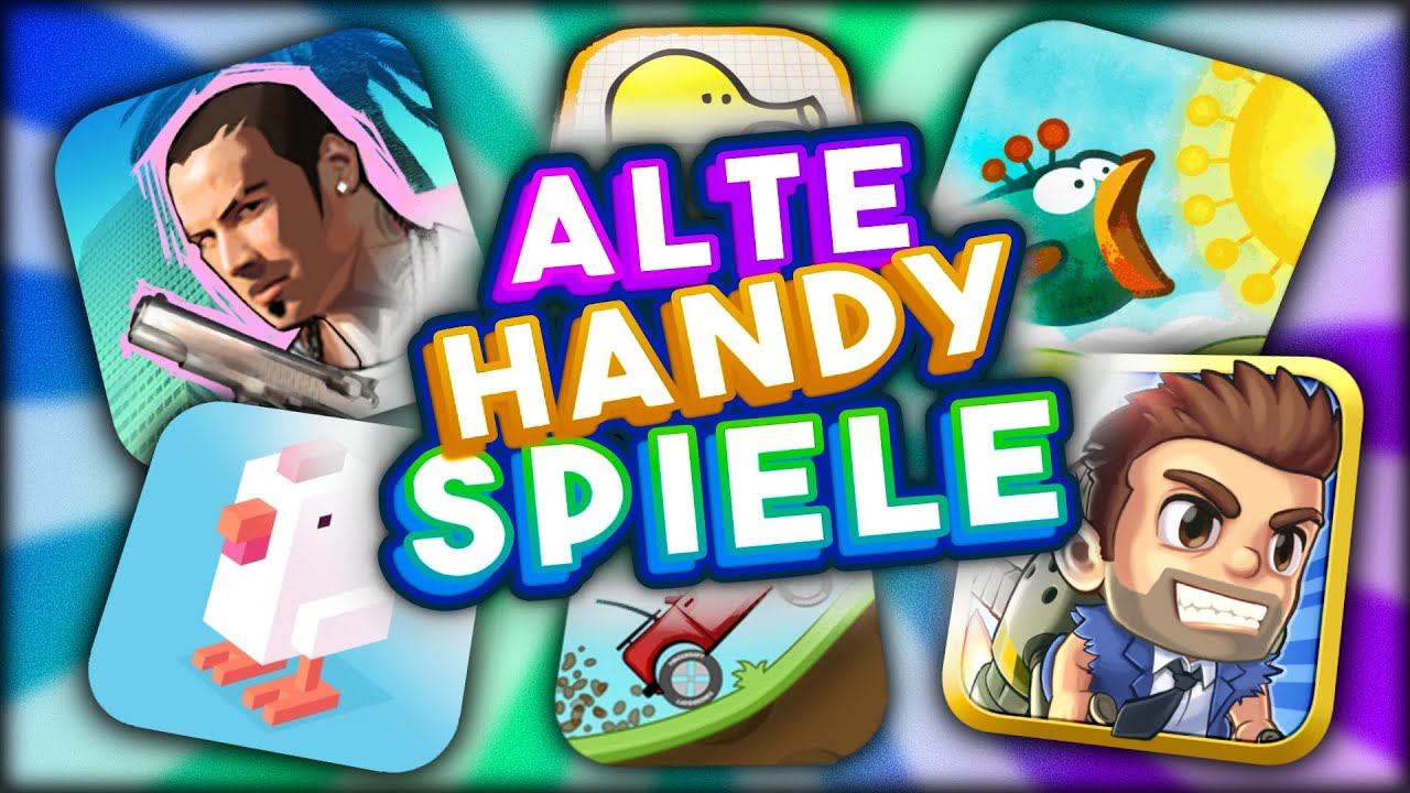 Handy Spiele unserer Kindheit!